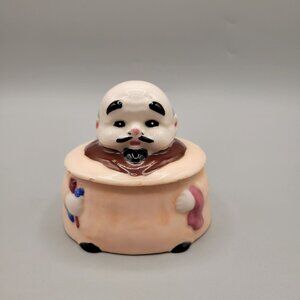 Chomper Hopper Vintage Grandpa Denture Keeper Bathroom Shelf Sitter
